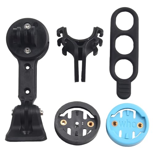 FACAIIO Soporte de plástico para manillar de bicicleta, color negro, para Garmin For Madone, repuesto de piezas prácticas