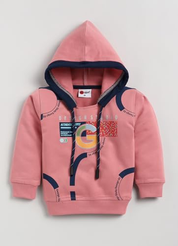 Image of Pure Cotton Full Sleeves Winter Hoodie Sweatshirt and Full Pant Set For Boys Kids