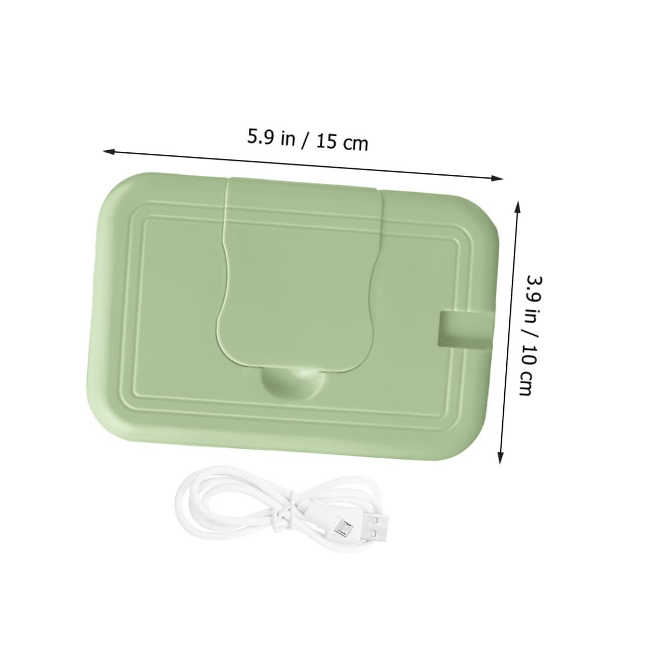 Portable Wipe Warmer Dispenser Constant Temperature Design Keeps Wipes Warm for Indoor Use Soothe Your Comfortable Wet Tissues