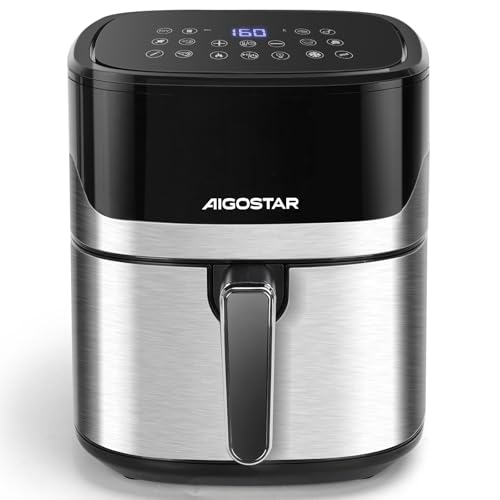 Aigostar Air Fryer 6,5L XXL 1600W - Balloon
