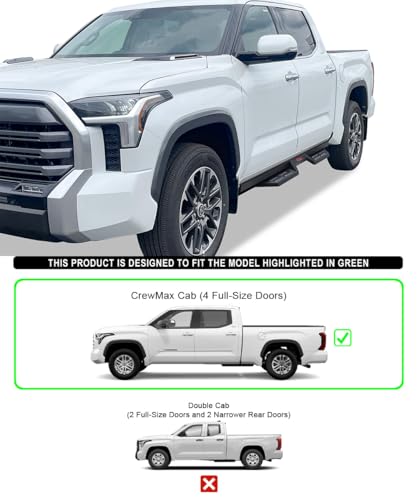 Estribos HD Ridez Acero para Toyota Tundra 2022-2026 miniatura 2