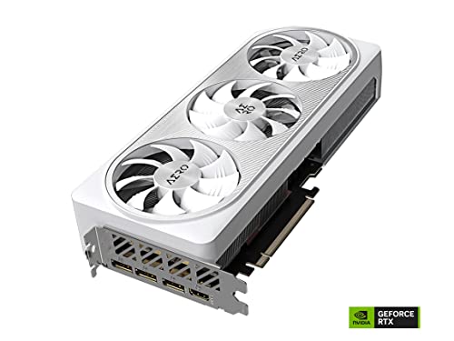 Gigabyte GeForce RTX 4070 AERO OC 12G Grafikkarte, 3X WINDFORCE Lüfter, 12GB 192-bit GDDR6X, GV-N4070AERO OC-12GD Grafikkarte – Ansicht 5