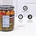Sable & Rosenfeld Tipsy Garlic & Dill Cocktail Stirrers 16 oz Jar (Pack of 1), Hand-Packed Martini Pickles and Olive Skewers, Kosher, Gluten-Free Cocktail Garnish