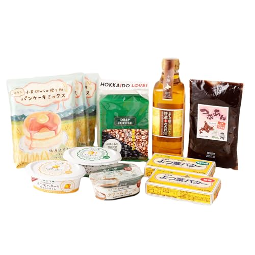 よつ葉バター・パンケーキセット[つぶあん][A105]