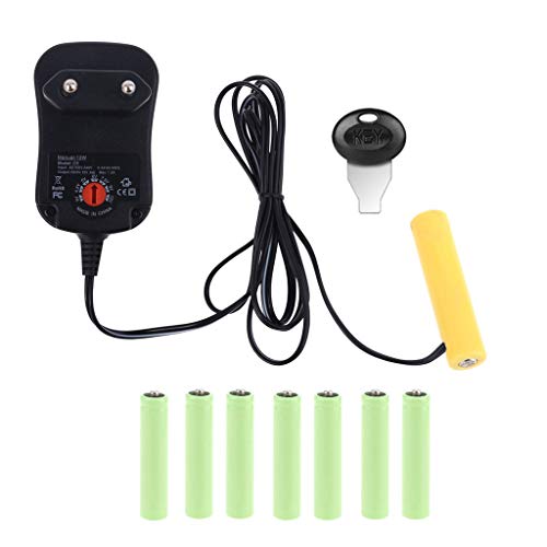 Storage bag Batterie-Eliminator Einstellbares 3V 4,5V 6V 9V 12V Netzteil Ersetzen Sie 2-8 Stück AAA-Batterien Cover