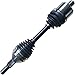 Detroit Axle - Front CV Axle Shafts for Chevrolet Impala, Pontiac Grand Prix Buick Regal LaCrosse Allure Century, 2 CV Axle Shafts Assembly Replacement