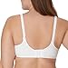 Bali Women's One Smooth U Ultra Light Illusion Neckline Underwire Bra, White,40B