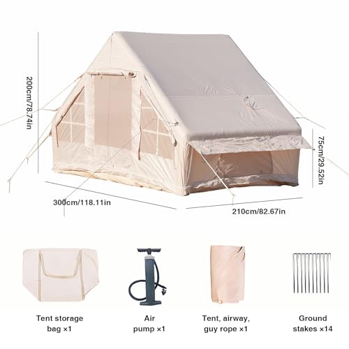 Carpa Inflable para Camping Glamping 1 Persona miniatura 7