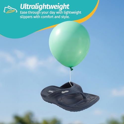 Image of YOHO Drizzle Soft Slippers for Women, Mild Acupressure, Lightweight, Anti Skid & Slip, Diabetic Footwear for Woman, Home Wear Bathroom Chappal for ladies | Waterproof Monsoon & Rainy Footwear