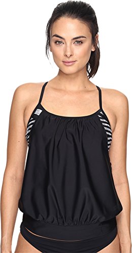 Speedo Women's Powerflex Eco Blouson Tankini Top Speedo Women's Powerflex Eco Blouson Tankini Top
