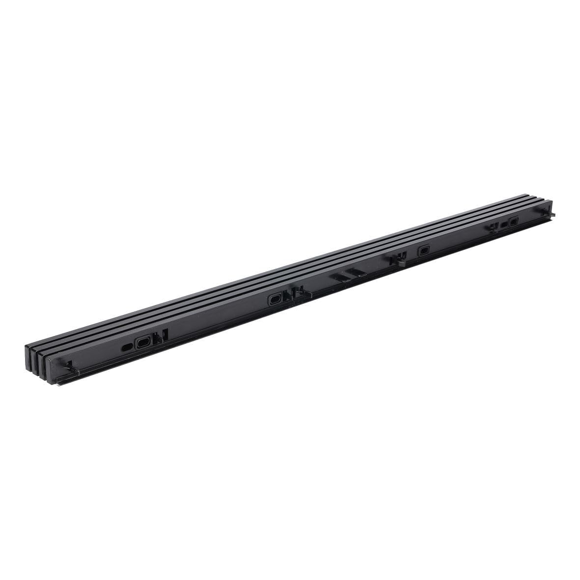easyPART Kompatibel/Ersatz für BOSCH 00434407 Ausgleichsleiste schwarz an Bedienblende für Geschirrspüler