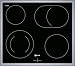 NEFF EDX40, Herd-Set bestehend aus E1CCD2AN3, N 30, Herd, 60 x 60 cm, EasyClean Reinigung, CircoTherm, LED-Display & M13R42N2, N 50, Elektrokochfeld, Bräterzone, Edelstahlrahmen