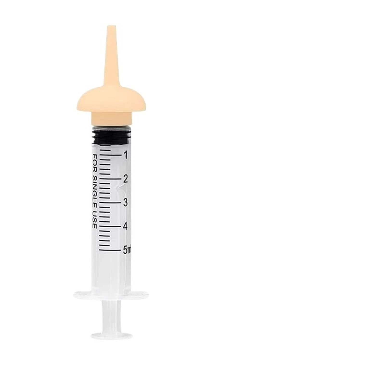 Siringa per alimentazione animali da 5 ml per latte, acqua e farmaci orali(5ml 20 pieces)