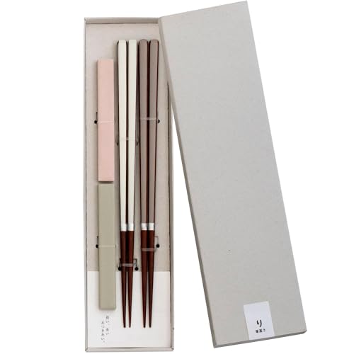 Inami Woodcarving Chopstick Rest Set: Toyama's Temple-Carver Craft, Where to Buy [2026] — ピンク・グレー finish