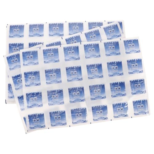 CORHAD 10pcs Reusable Ice Packs for Lunch Bags and Coolers Design for Fresh Keeping for Food and Storage Safe and Sturdy Material Sealing