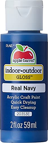 Apple Barrel Gloss Acrylic Paint in Assorted Colors (2-Ounce) 20353 Real Navy