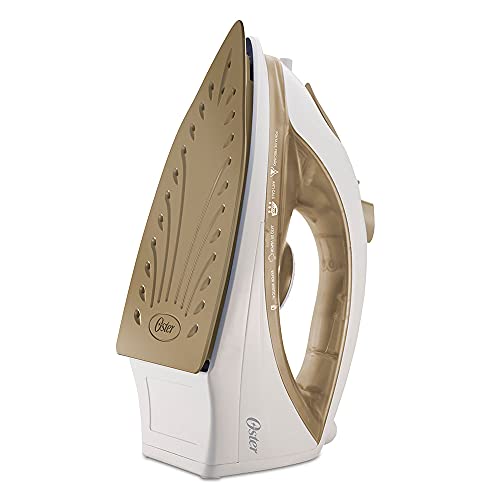 Ferro de Passar a Vapor Oster Antiaderente, 220V, Champagne/Branco, 1600W, GCSTBS5907