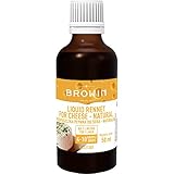 Browin 411 411207 Natürliches flüssiges Lab, 50 ml, für Kuh, Schafs-und Ziegenmilch für 105-260 L, große Ergiebigkeit, einfache Dosierung, Flüssigkeit