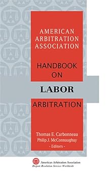 Hardcover AAA Handbook on Labor Arbitration Book