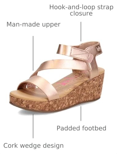 Image of Blowfish Malibu Girls' Loverli Wedge Sandal