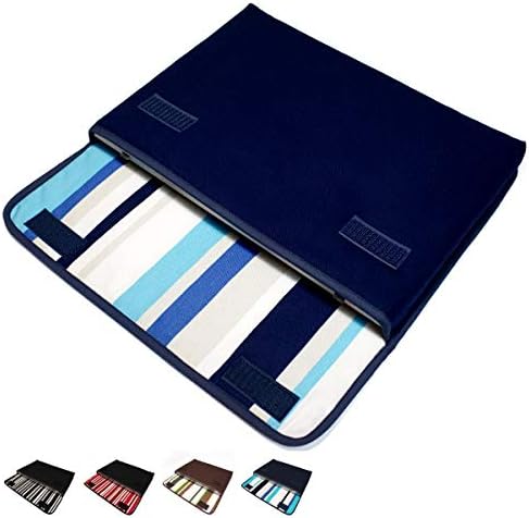 suono VAIO SX12ケース / VAIO Pro PJケース FILO（ネイビー・ストライプ）ハンドメイド 日本製 コット