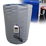 ●【Chauffage rapide】 Chauffe-fûts à graisse haute efficacité : son système de chauffage puissant et avancé garantit un chauffage sûr et rapide. La couverture chauffante adhère parfaitement à la surface de chauffe, assurant une efficacité thermique élevée et une distribution de chaleur uniforme, stable et douce pour maintenir une température constante à l'intérieur du fût ou du conteneur.