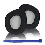 Void PRO Ear Pads Repair Part for Corsair Void, Void PRO, Void Pro RGB, Void Pro RGB SE, Void Elite, Void Elite RGB Headphones,Replacement Ear Cushions Breathable Mesh Earpads (Black+Grey)