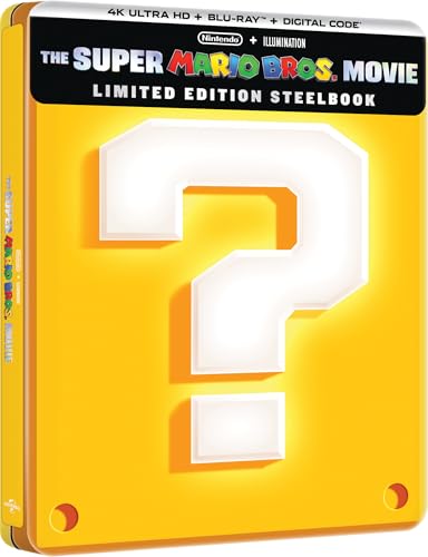 SUPER MARIO BROS - COMBO UHD 4K + BD - STEELBOOK - EDITION LIMITEE