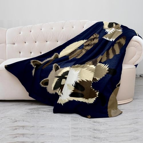 Couverture polaire microfibre 150x130 cm pour lit et canapé