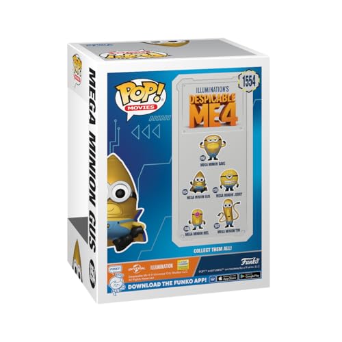 Funko Pop! Movies: Despicable Me 4 – Super Gus - Figurine en Vinyle à Collectionner - Idée de Cadeau - Produits Officiels - Jouets pour Les Enfants et Adultes - Movies Fans
