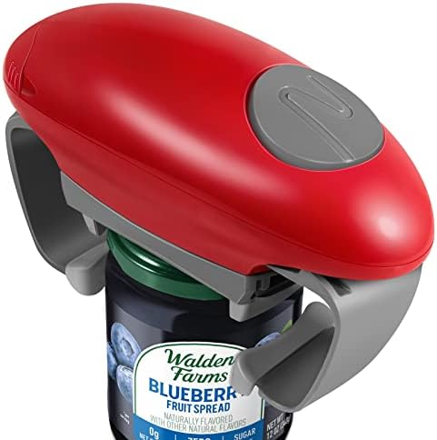 Higher Torque and One Touch Electric Jar Opener Easy Remove Almost Size Lid with Auto-Off, Powerful Bottle Opener for Arthritic Hands, Automatic Jar Opener for Weak Hands and Seniors with Arthritis