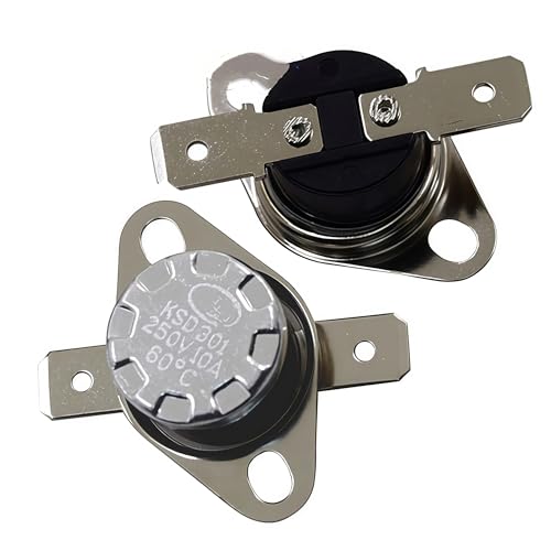 10����o�C���^���T�[���X�^�b�g KSD301 0~350C 10A ���x�X�C�b�` �T�[�}���R���g���[�� �ێ��x �������Z�b�g�T�[���X�^�b�g(10A-Normal close,65C)