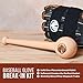Rhino Wax - Baseball Glove Break in Kit - Includes Mallet and Base Ball Wrap for Gloves - Speeds Up Breakin Time - Creates The Perfect Pocket - Solid One-Piece (No Glue) Maple Hardwood Construction