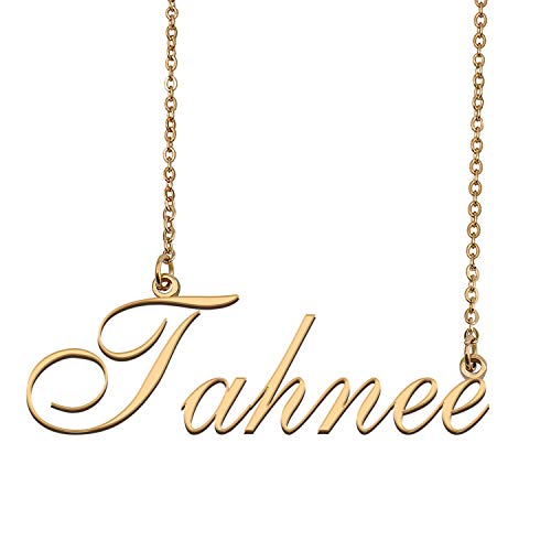 HUAN XUN Customized Charm Pendant Jewelry Any Name Necklace for Grandmother Tahnee