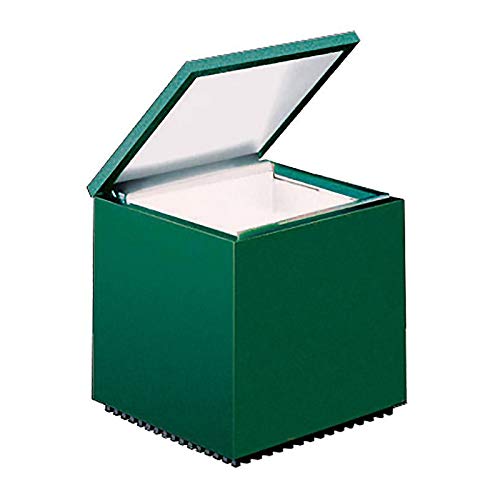 Cuboluce, lampada da comodino, Verde/opaco