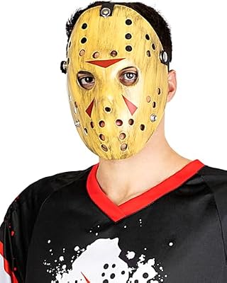Funidelia Máscara Oficial de Jason Viernes 13 para Hombre y Mujer, Complementos de Terror Miedo para Adulto, Accesorios de Carnaval, Halloween y Fiestas | Ya disponible en tu tienda friki favorita! En mundofriki.es! Funidelia Máscara Oficial de Jason Viernes 13 para Hombre y Mujer, Complementos de Terror Miedo para Adulto, Accesorios de Carnaval, Halloween y Fiestas | Ya disponible en tu tienda friki favorita! En mundofriki.es!