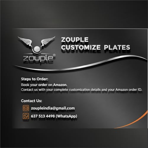 Image of Customize Name Plate, 30x10 CM, Acrylic with Golden Top, Self-Adhesive