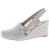 Lauren Ralph Lauren Penelopie Wedge Espadrille Platino 9 B (M)