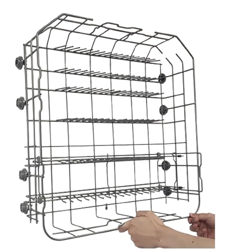 DD82-01073A Lower Rack Assembly Replacement for Samsung Dishwasher Dishrack Modle DW80R5061/DW80R5060 Series