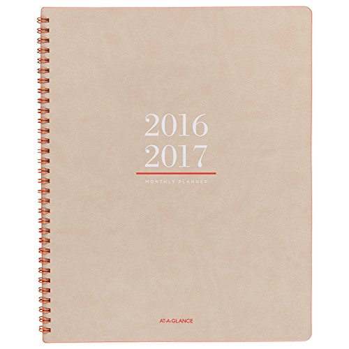 AT-A-GLANCE Academic Year Monthly Planner/Appointment Book, July 2016 - July 2017, 8-3/8 x 11