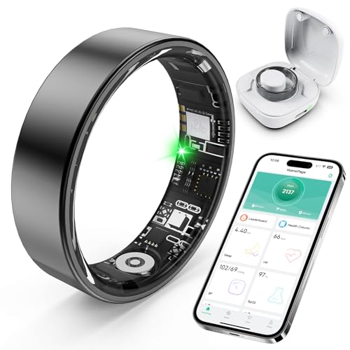 SARUNN ER Smart Ring with Sleep Monitoring, Step Counting, Heart