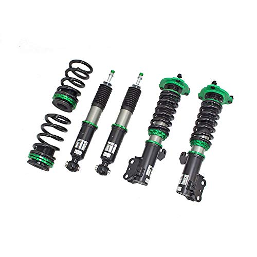 Rev9 R9-HS2-110 Hyper-Street II Coilover Suspension Lowering Kit, Mono-Tube Shock w/ 32 Click Rebound Setting, Full Length Adjustable, compatible with Hyundai Genesis Coupe (BK) 2008-10