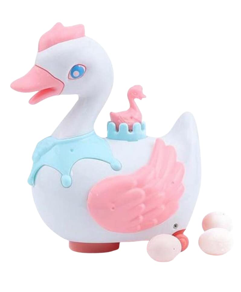 NEW PINCH Moving Swan Laying Eggs Toy - Multicolour Best Birthday Return Gift for Kids
