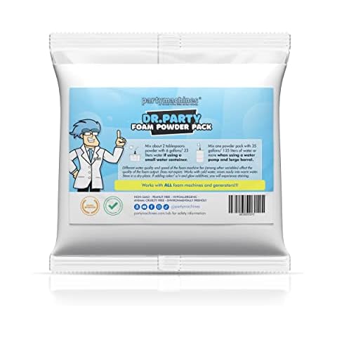 Budget Friendly Foam Powder Pack - Small Foam Solution Pack for The Small Machines Saves Money - Ships Quickly Cover