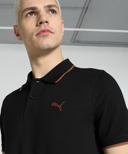 Image of Puma Men's Solid Slim Fit T-Shirt