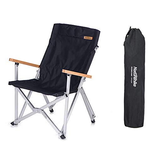 Fauteuil de jardin portatif réglable pour soulager le dos au camping