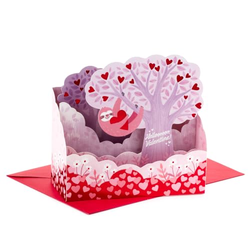 Hallmark Sloth Pop Up Card