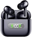 Cuffie Bluetooth, Auricolari Bluetooth 5.3 Stereo HiFi Immersivo, bassi profondi, 4 ENC microfoni, 72 ore di riproduzione, comode da indossare, Cuffiette IPX8 Impermeabili, per iOS & Android