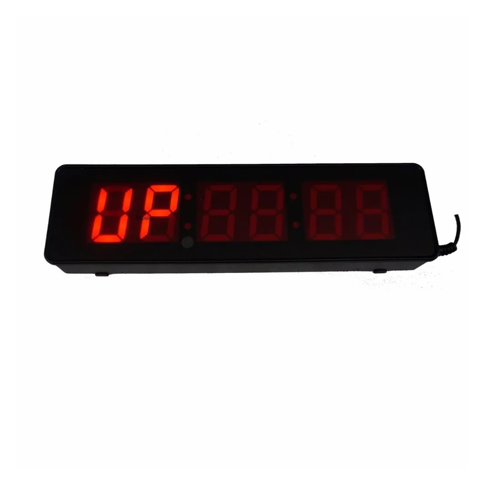 Timer Sport, Horloge Murale à 6 Chiffres de 2 Pouces, Compte à rebours LED for Jeux de Salle d'évasion avec télécommande et Boutons