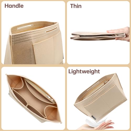 OPPOSHE Felt Purse Organizer Insert